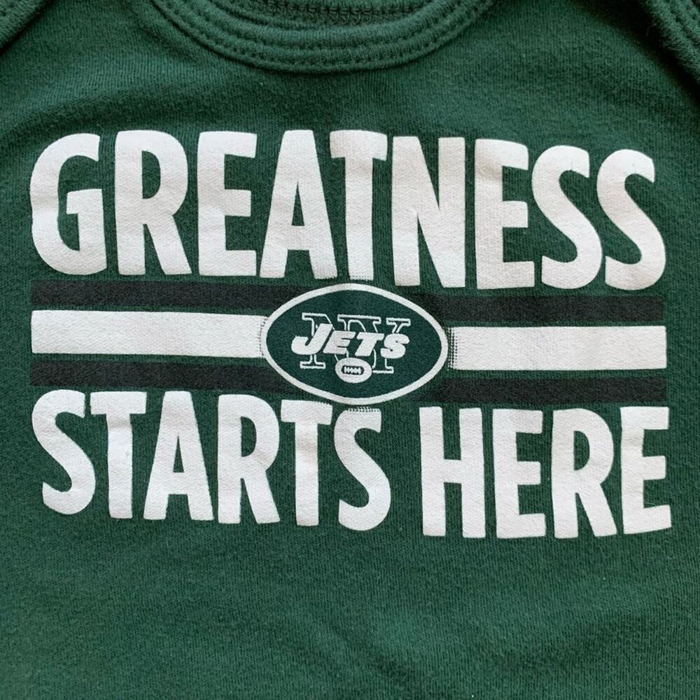 New York Jets long sleeve onesie, 18 months - Picture 2 of 6